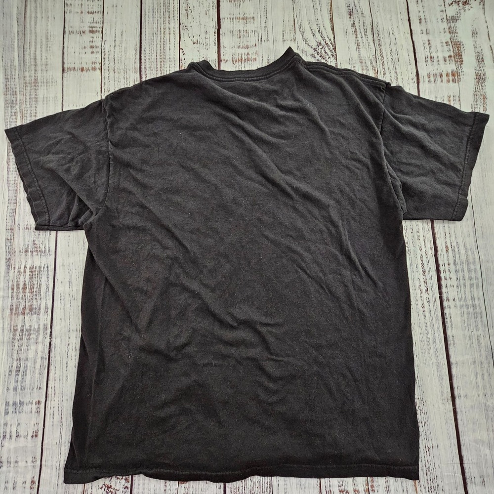 Italia Black Short Sleeve T-Shirt Men's XL‎